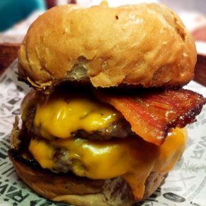 Bacon Burger - Raw Burger